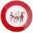 Тарелка 25 см 1 шт &quot;Family christmas&quot; / 360660