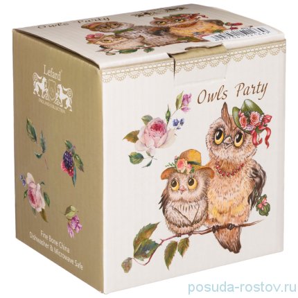 Кружка 480 мл &quot;Owls party&quot; / 252051