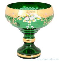 Ваза для конфет 21 см н/н &quot;Лепка зеленая&quot; E-S / 125297