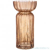 Ваза для цветов 12,5 х 25 см &quot;Creation amber&quot;  / 336360