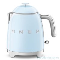 Чайник электрический 800 мл мини 1400 Вт пастельный голубой &quot;Smeg&quot;  / 251739
