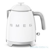 Чайник электрический 800 мл мини 1400 Вт белый &quot;Smeg&quot;  / 251743