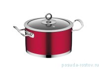 Кастрюля 20 см со стеклянной крышкой 3,2 л &quot;CERVENA&quot; / 164335