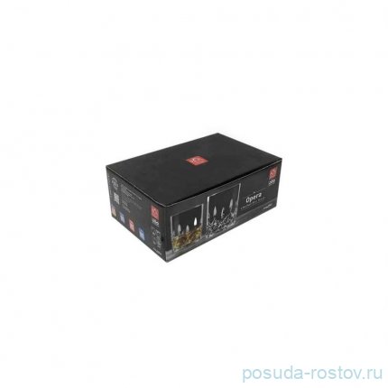 Стаканы для виски 300 мл 6 шт &quot;Опера /Отводка золото&quot; AS Crystal / 335310