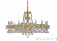 Люстра 16 рожковая хрусталь &quot;Проусек /Лепка&quot; / 058715