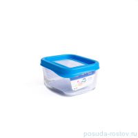 Ёмкость для пищевых продуктов 13 х 10 см с крышкой прямоугольная 500 мл &quot;Бормиоли /Frigoverre&quot; / 133415