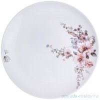 Тарелка обеденная agness flower symphony 24см / 355110