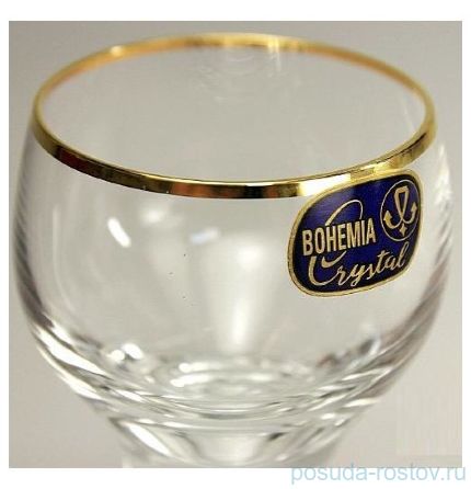 Стопки 60 мл 6 шт &quot;Джина /Отводка золото&quot; / 005451