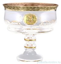Ваза для фруктов 26 см н/н &quot;Богемия /Антик золото&quot; B-G / 091888