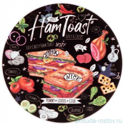 Доска сервировочная 20 см &quot;Buffet /Ham Toast&quot; / 289550