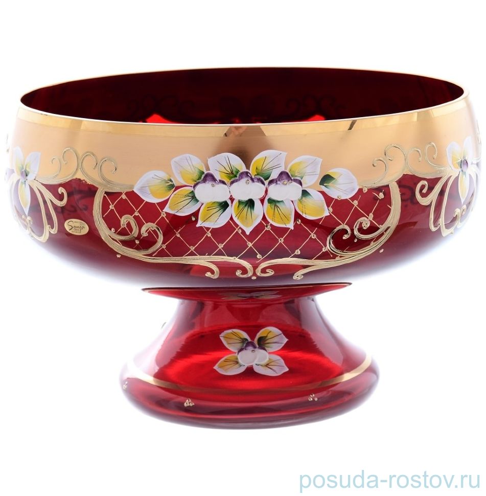 Фруктовница 32 см н/н "Лепка красная" / 153830