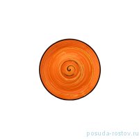 Блюдце 15 см оранжевое &quot;Spiral&quot; / 261593