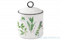 Банка для сыпучих продуктов 10,5 х 15,5 см 600 мл &quot;Herbarium&quot; / 253265