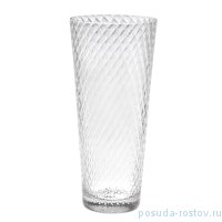 Ваза для цветов 30 см &quot;Бесцветные ромбы&quot; / 163925
