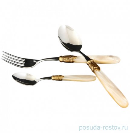 Столовые приборы 36 предметов &quot;Ischia Antique Gold /Shampagne Steel&quot; / 114539