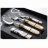 Столовые приборы 36 предметов &quot;Ischia Antique Gold /Shampagne Steel&quot; / 114539