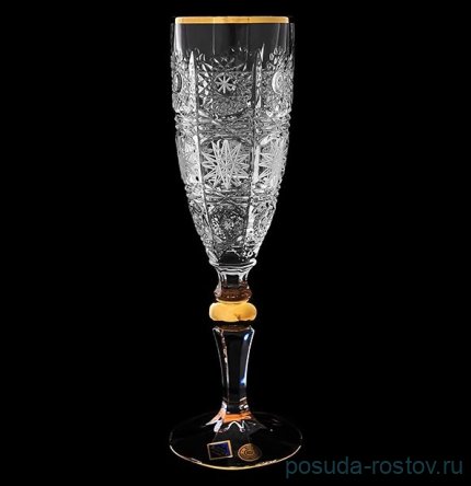 Бокалы для шампанского 180 мл 6 шт хрусталь Йиглава / 120327