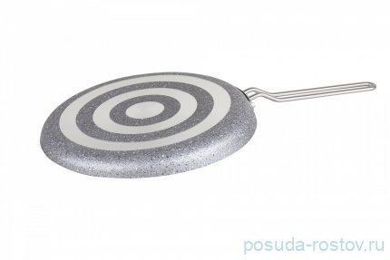 Блинница 30 см антипригарное покрытие серая &quot;Granite Crepe Pan&quot; / 295603