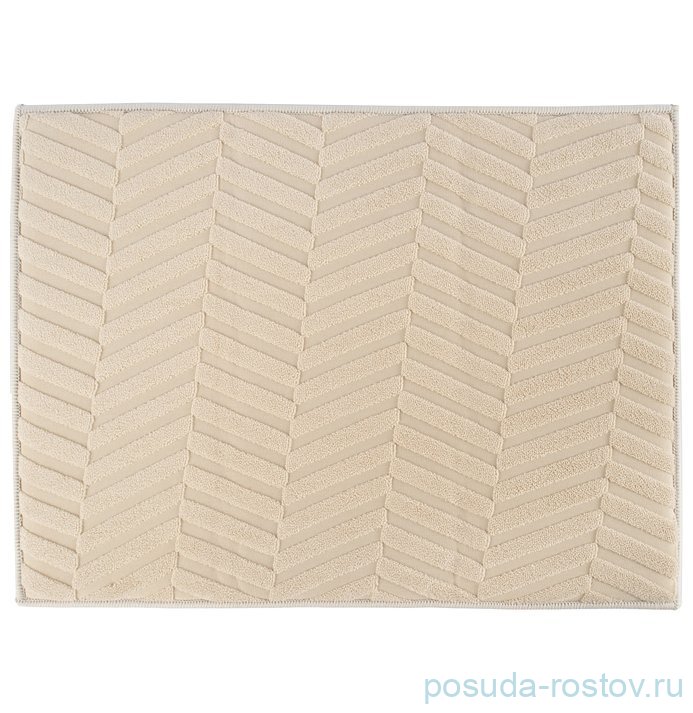 Коврик для сушки посуды 30 x 40 см бежевый "Dry beige" / 374691