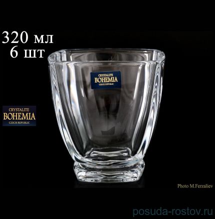 Стаканы для виски 320 мл 6 шт &quot;Ареззо /Без декора&quot; / 038923