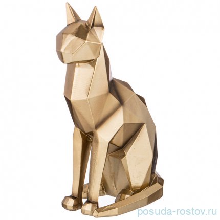 Статуэтка 13 х 9 х 25 см &quot;Оригами /Кошка&quot; / 254694