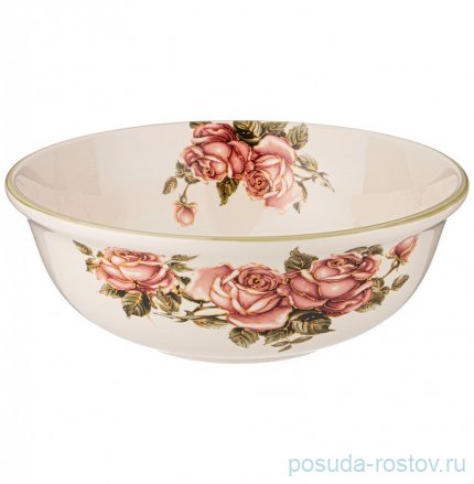 Салатник 21,5 х 7,5 см 1,35 л &quot;Корейская роза&quot; / 284873