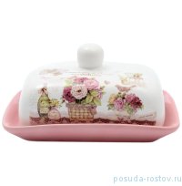 Маслёнка с крышкой 17,5 х 13,5 х 9 см / 130131
