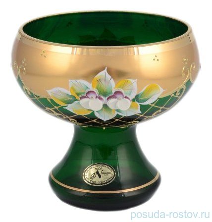 Конфетница 12 см н/н "Лепка зелёная" И-В / 097850