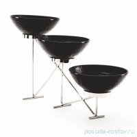 Стойка металлическая для выкладки + три салатника,65*12*33 см,  P.L.--Hotelware / 367939