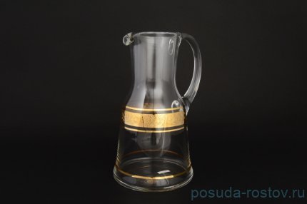 Кувшин для воды 1,5 л &quot;Цветочный узор на золоте&quot; / 044359