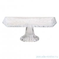Блюдо на ножке glass legend 28х14х12 см / 367054
