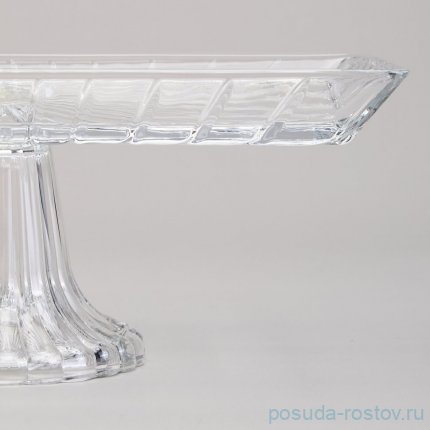 Блюдо на ножке glass legend 28х14х12 см / 367054