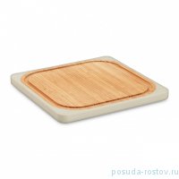 Доска разделочная 25 х 25 х 1,5 см квадратная бамбуковая &quot;Collect And Cook&quot; / 166135