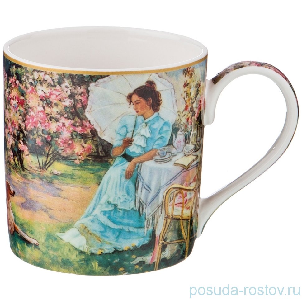 Кружка 400 мл "утро в саду" / 189600