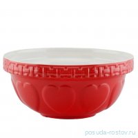 Салатник 25 см &quot;Maison Heart red&quot; / 343837