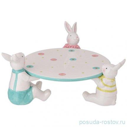 Тортница 22,5 х 22 х 12 см &quot;Bright rabbits&quot;  / 345934