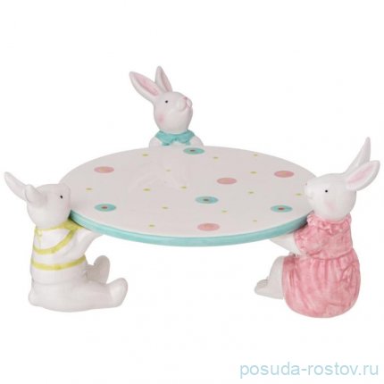 Тортница 22,5 х 22 х 12 см &quot;Bright rabbits&quot;  / 345934