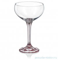 Креманки/мартинки 190 мл 6 шт &quot;Магнолия /Розовая ножка&quot; / 323726