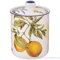 Банка для сыпучих продуктов 9,5 х 7,5 см 220 мл &quot;Прованс /Лимоны&quot; / 233057