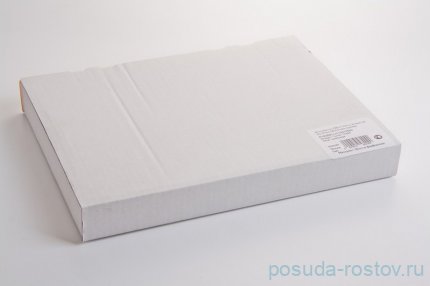 Блюдо 32 см овальное &quot;Тулип /Золотая ниточка /отводка золото&quot; / 043604