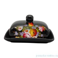 Маслёнка 17 х 12,5 х 8,3 см &quot; Хохлома&quot; / 278512
