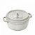 Кокот 22 см с крышкой 2,6 л белый трюфель &quot;STAUB&quot; / 288370