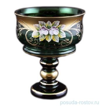 Ваза для конфет 15 см н/н &quot;Лепка зелёная&quot; / 092475