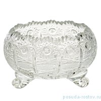 Конфетница 11,4 см на 3-х ножках &quot;Хрусталь резной&quot; / 167809