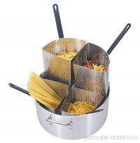 Кастрюля 36 х 18 см для приготовления пасты с 4 стрейнерами / 316099