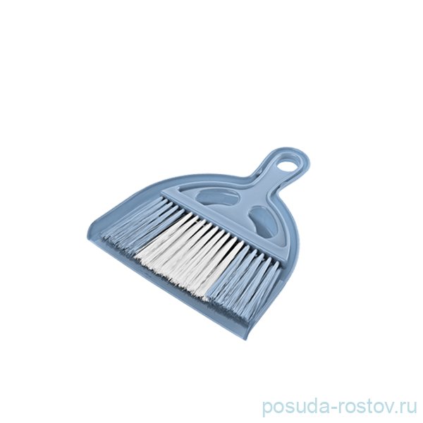 Совок 17 см + щетка-сметка / ассорти / 293988