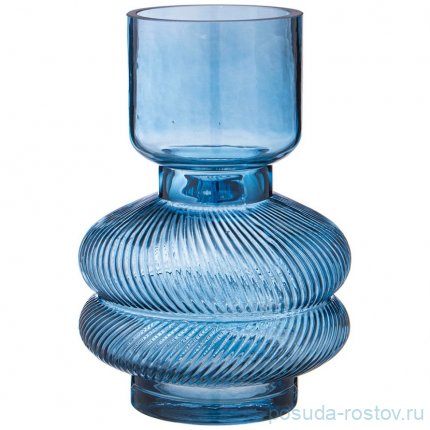 Ваза для цветов 15 х 22 см &quot;Fusion blue&quot;  / 336346