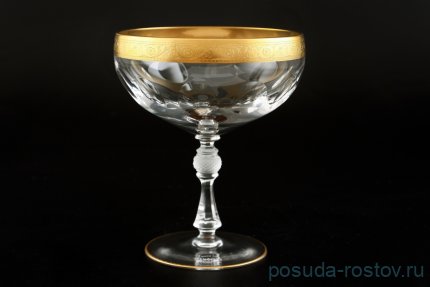 Ваза для конфет 12 см н/н &quot;Джесси /Матовое золото /43373&quot; / 059936