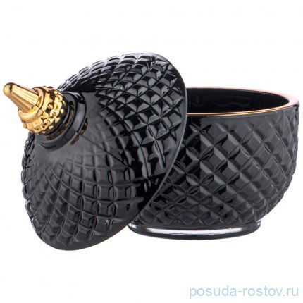 Ёмкость для хранения 9,5 х 12 см &quot;Charm black&quot; / 337940