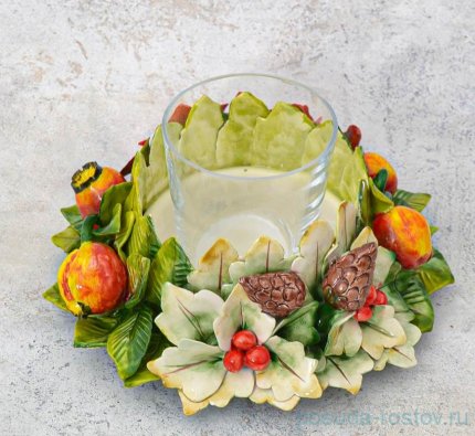 Подсвечник 24 см &quot;Merry Christmas&quot; / 300049